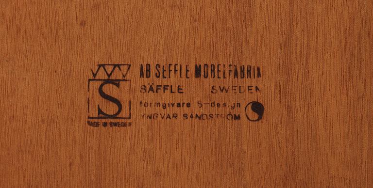 SOFFBORD, Yngvar Sandström, Seffle möbelfabrik, 1960/70-tal.