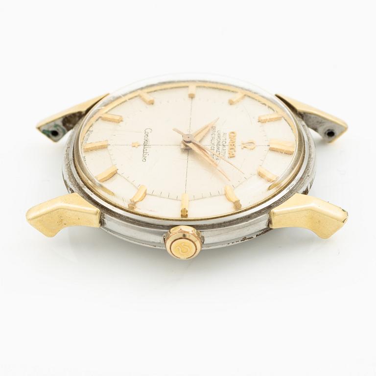 Omega, Constellation, "Pie-Pan", wristwatch, 34 mm.