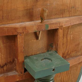 A tilt-top table, Jämtland, probably. First half of the 19th Century.