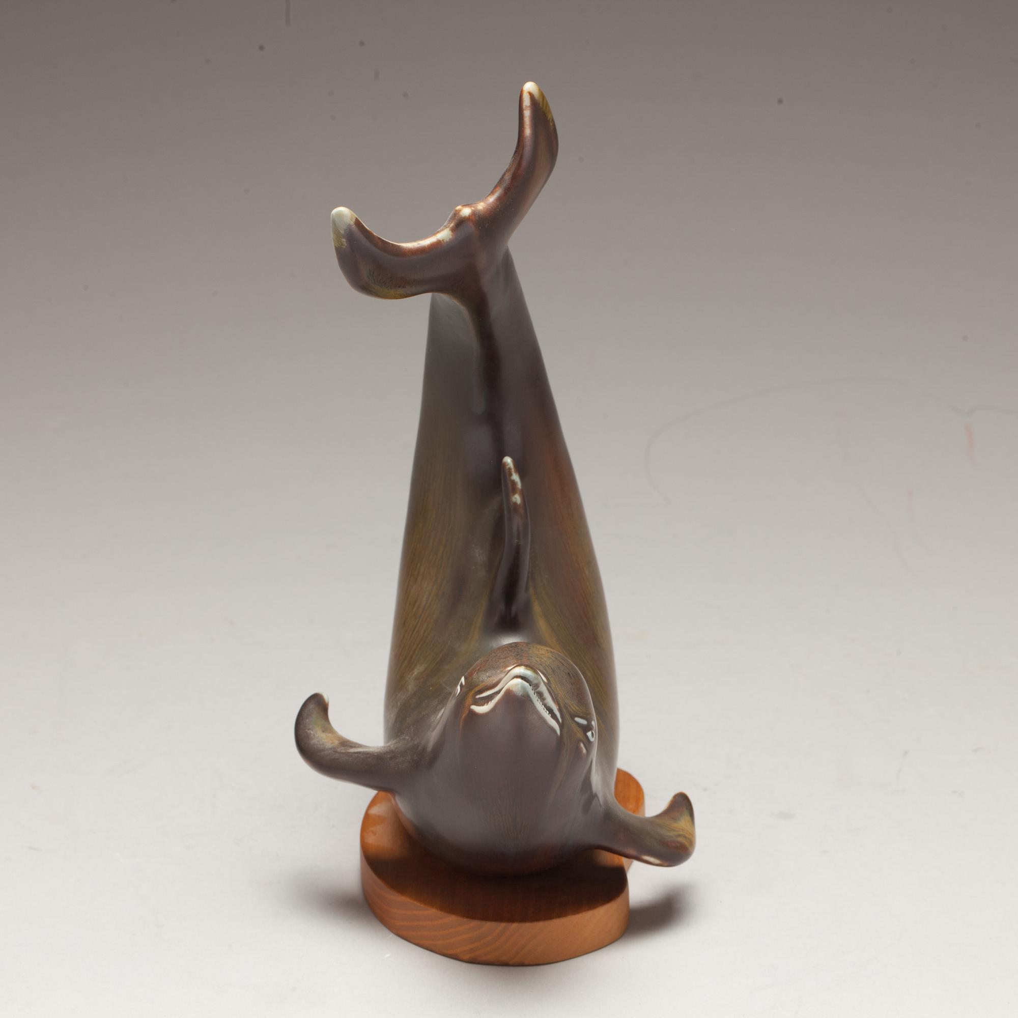 FIGURIN, stengods, Gunnar Nylund, Rörstrand.