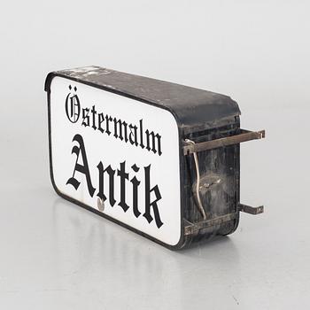 SKYLT / BUTIKSSKYLT, 1960-60-TAL.