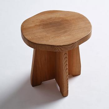 David Rosén, a pine stool 'Berga', Nordiska Kompaniet, Sweden 1930-1940s.