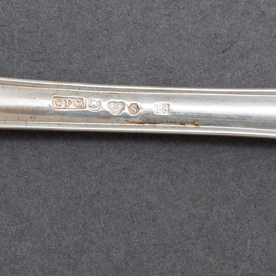 CF CARLMAN, 18 st, silver forks, Stockholm 1935.