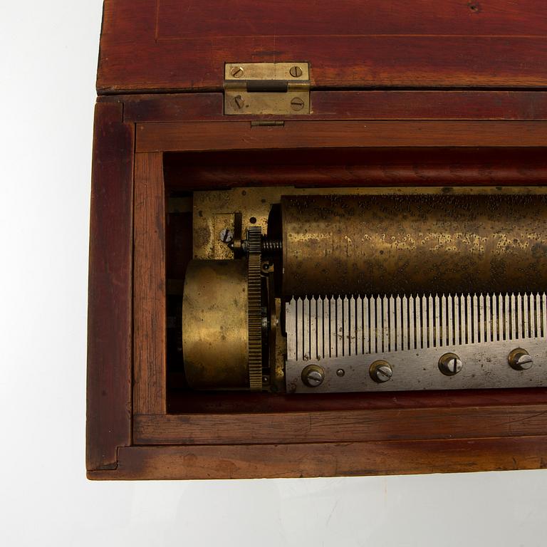 Speldosa, 1800-talets senare del.