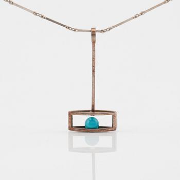 HÄNGE MED KEDJA, silver, Alton, 1968.