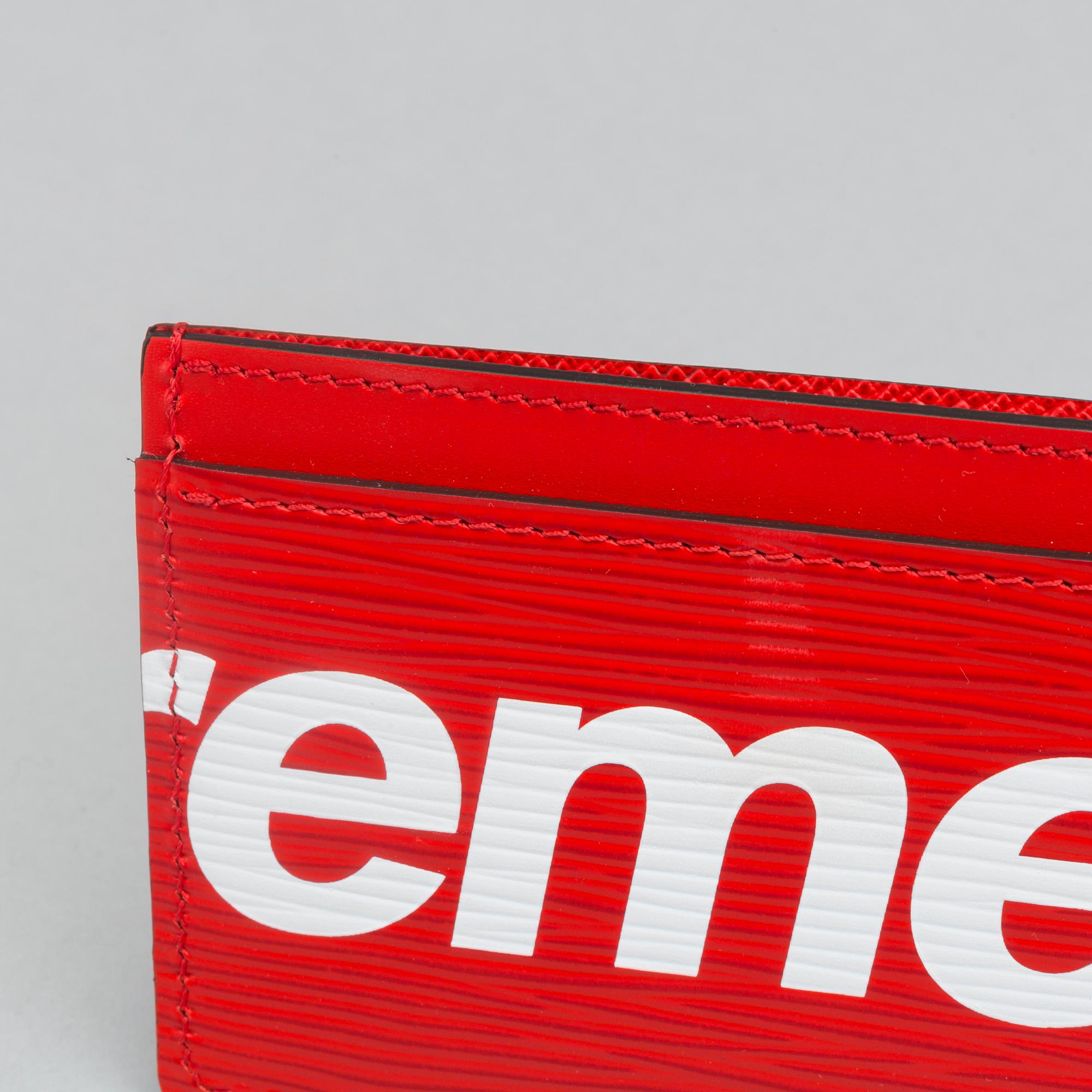 SUPREME, korthållare, Louis Vuitton 2017.