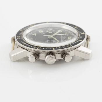 Lemania, "Viggen", "Tre Kronor", chronograph, wristwatch, 42 mm.