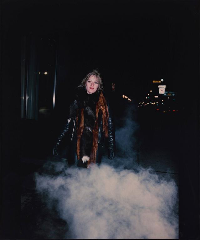 Nan Goldin, "Cookie in the NY Inferno", 1985.