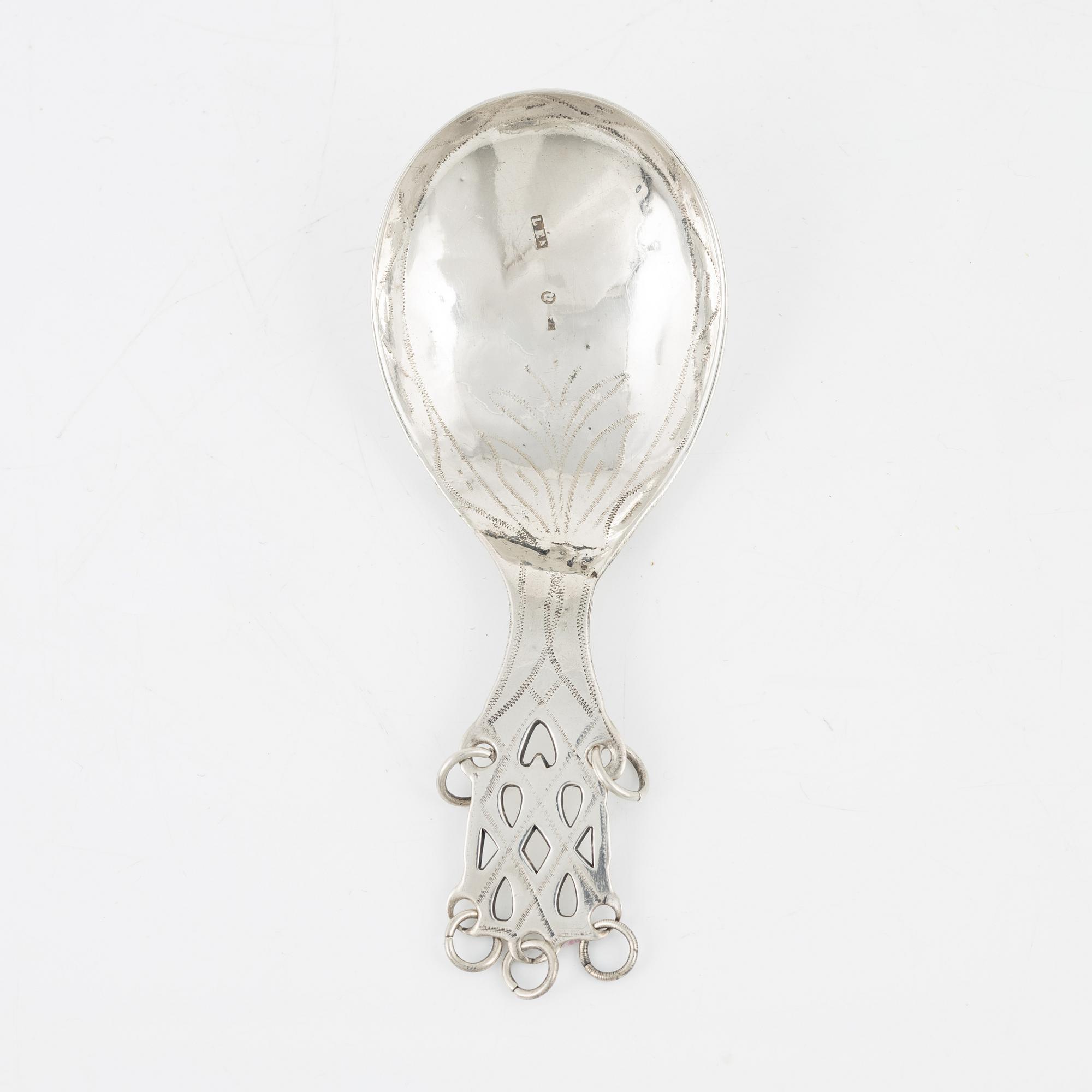 Four pieces of Sami silver, 19th-20th Century.