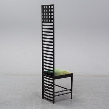 CHARLES RENNIE MACKINTOSH, a Hill house 1 chair for Cassina.
