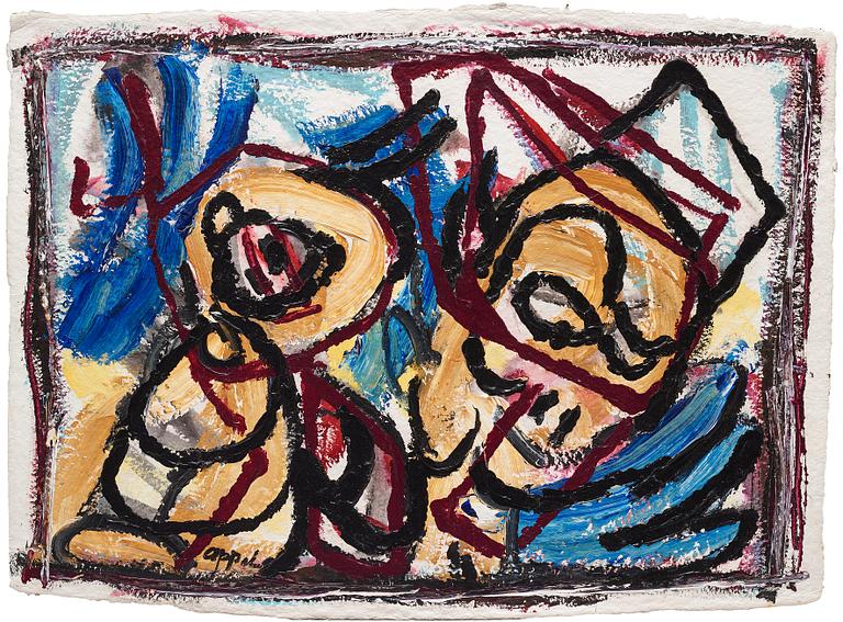 Karel Appel, Utan titel.