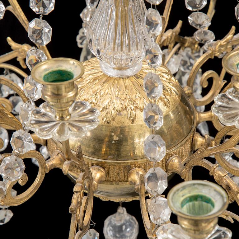 A late 19th century chandelier.