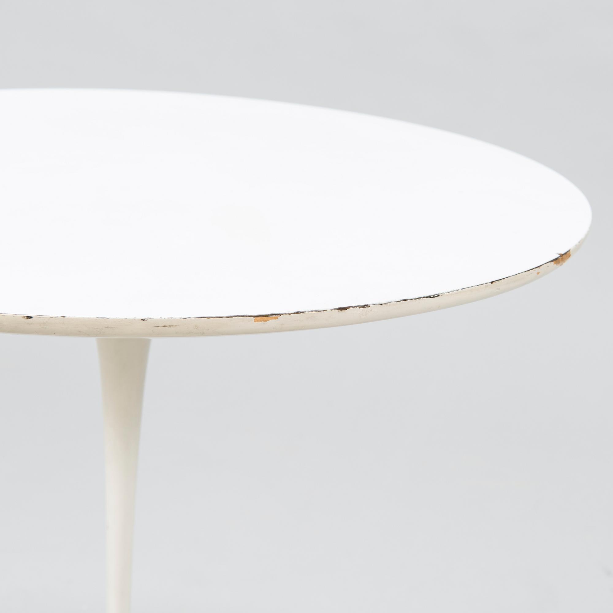 EERO SAARINEN, pöytä, "Tulip" Artek. Lisenssillä valmistettu Billnäsin tehtailla, Fiskars, 1960-luku.