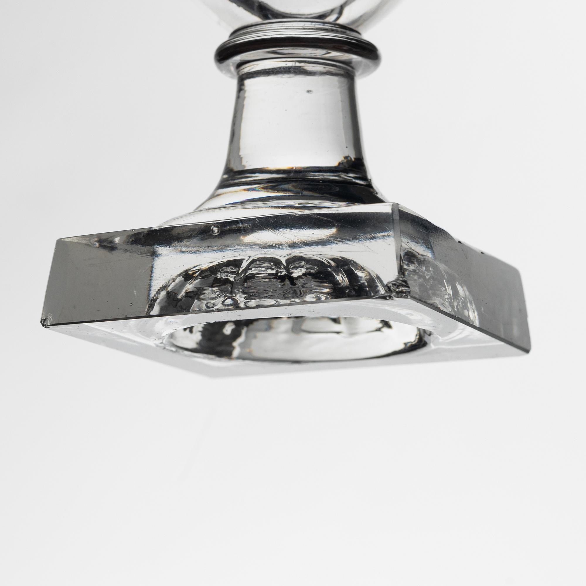 An Empire-Style Glass Service, 20th century (36 pieces).