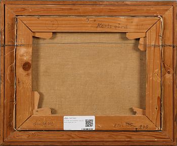 ELVINE OSTERMAN, olja på duk, signerad.