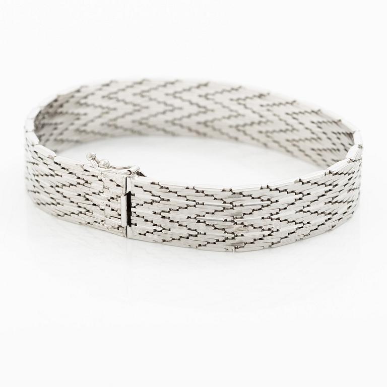 Armband 18K vitguld.