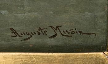 Auguste Musin, "Un matin d'Avriel - Légère Brise sur le Zuidersee (Hollande)".