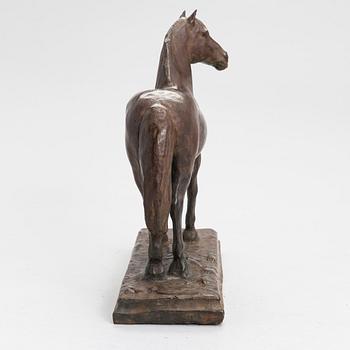 Emil Wikström, a bronze sculpture, signed.