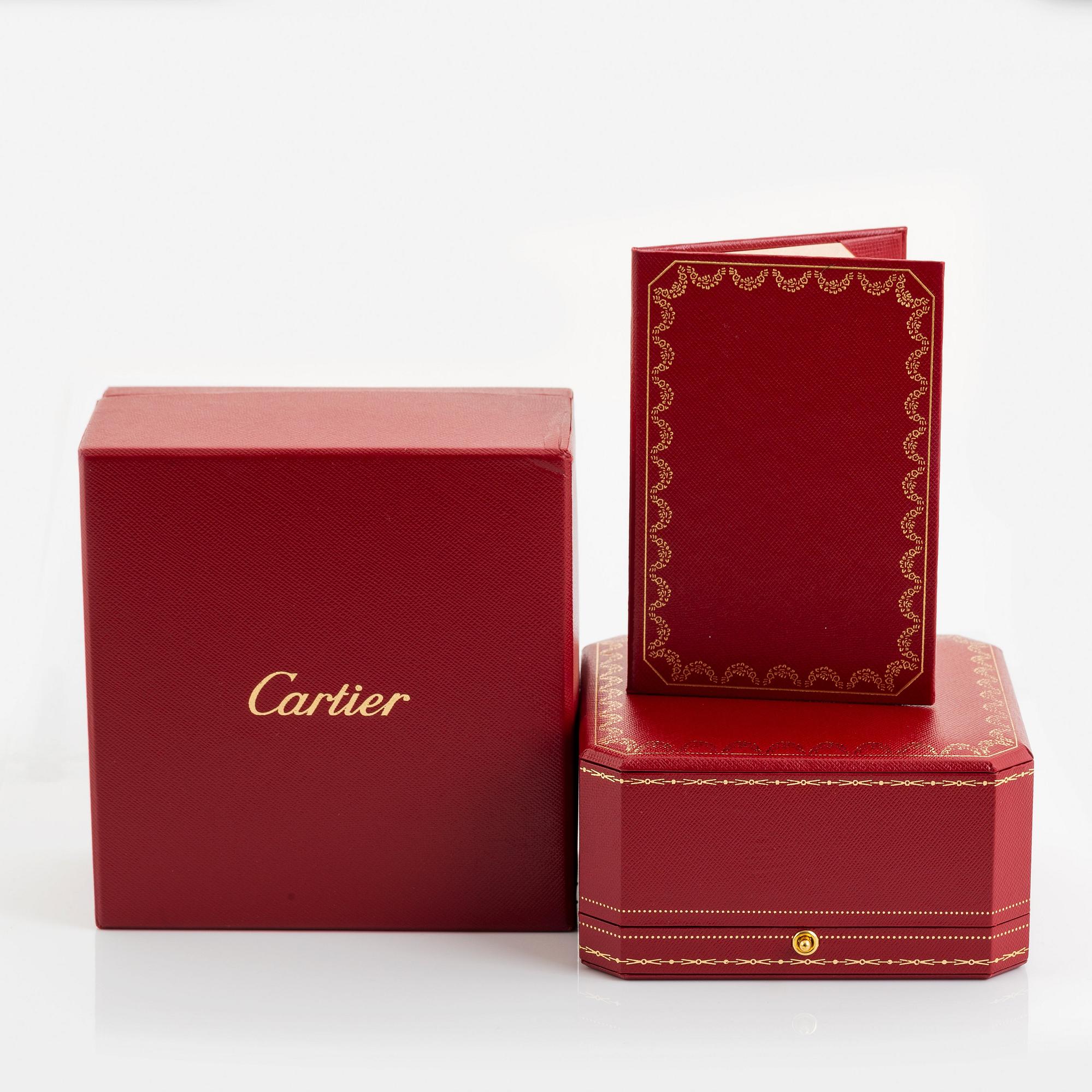 A Cartier bracelet "Love" in 18K rose gold set with round brilliant-cut diamonds.