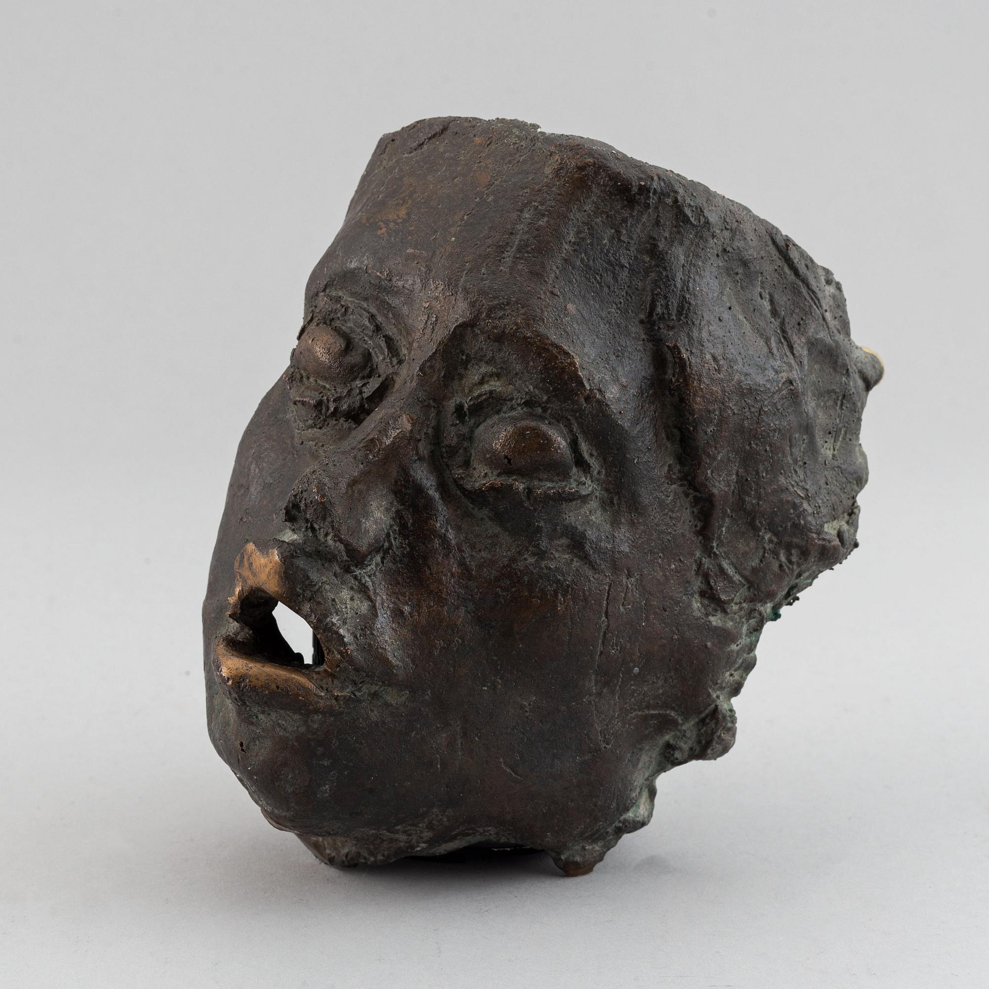 Richard Brixel, sculpture, bronze, signed and indistingtly numbered.