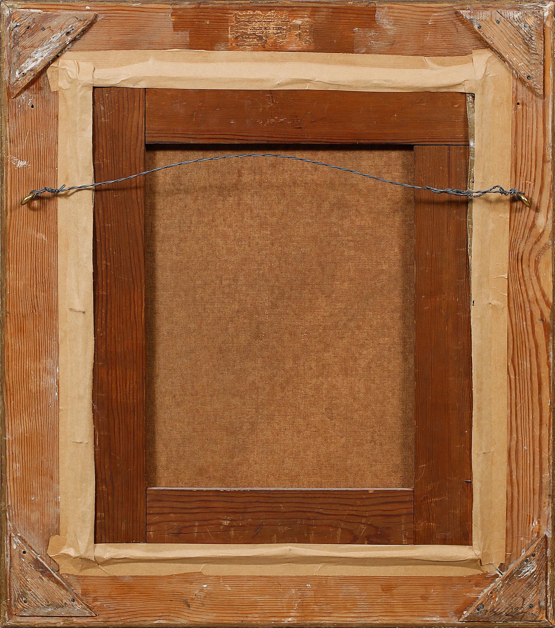 OLIVIA KIRSTEIN, tillskriven, olja på duk, osignerad.