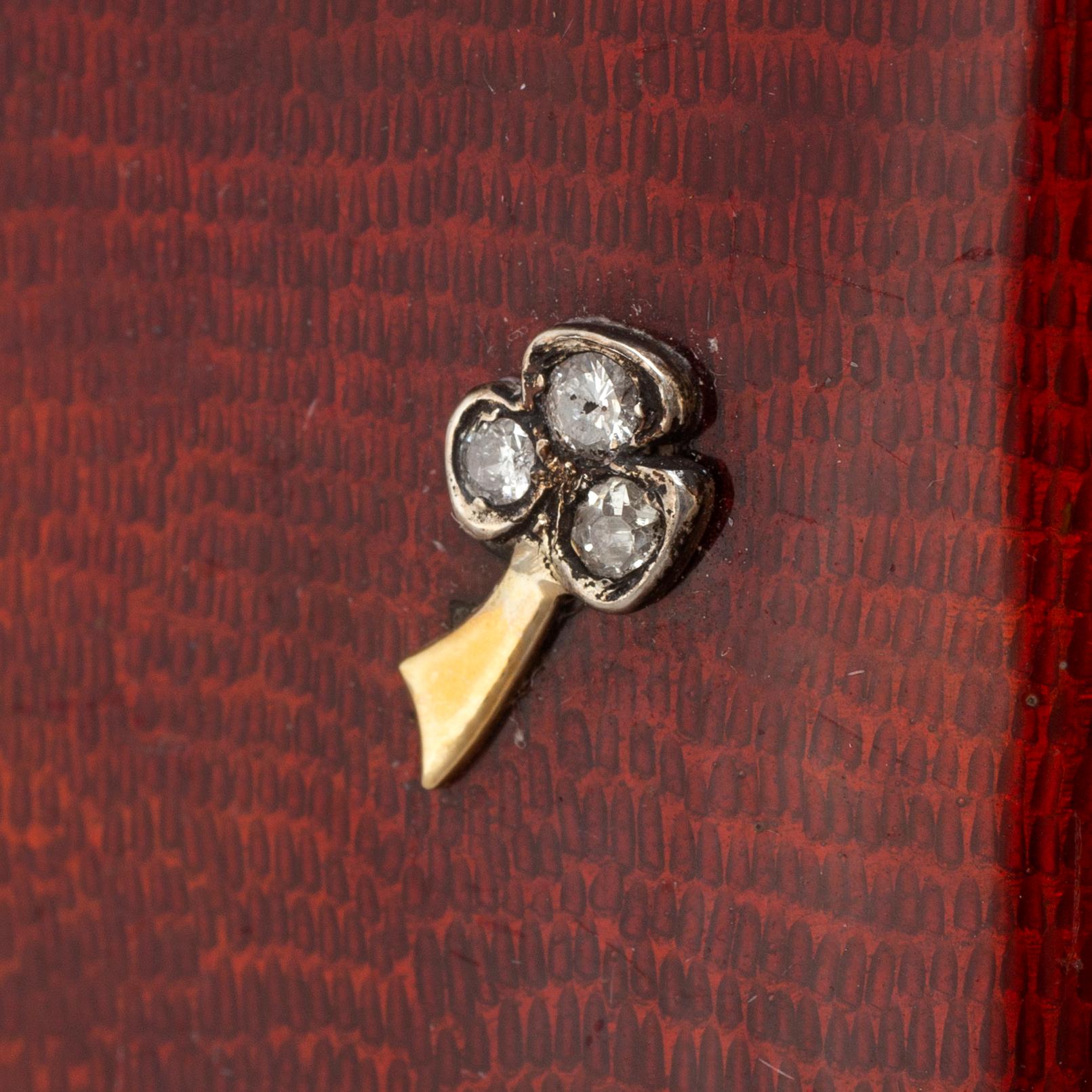 A Russian silver and enamel frame by a unknown master, 1896-1908.