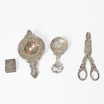 Silver, 8 delar, 1900-tal.