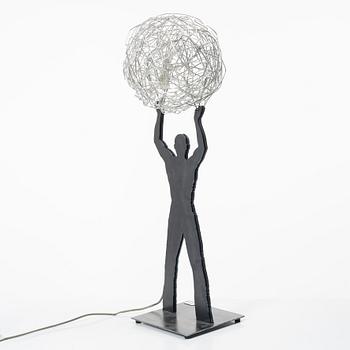 Enzo Catellani, bordslampa, "Uomo della Luce", Catellani & Smith, Italien, 2000-tal.