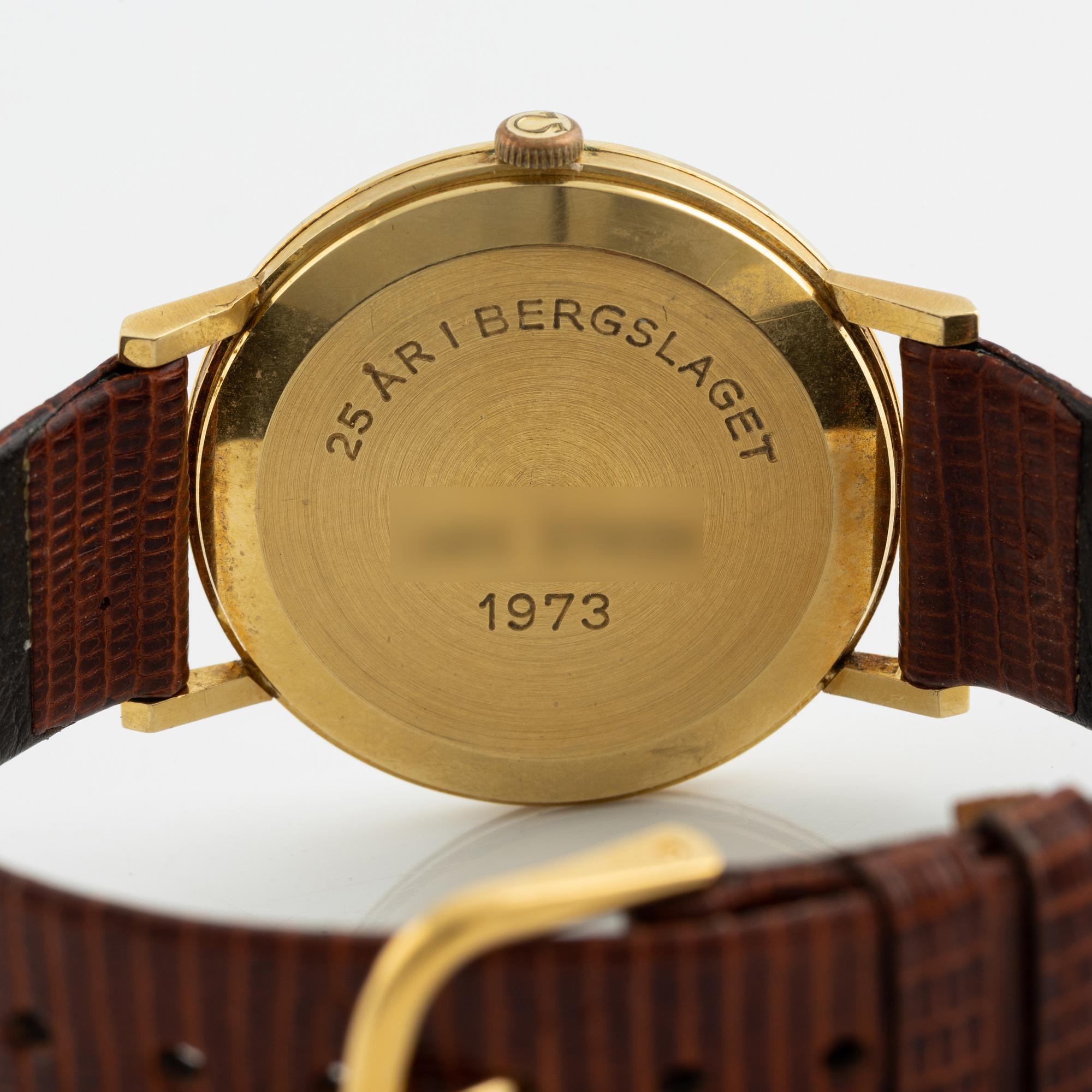Omega, wristwatch, 34 mm.