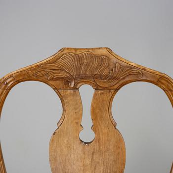KARMSTOLAR, ett par. Rokoko, 1700-talets tredje kvartal.