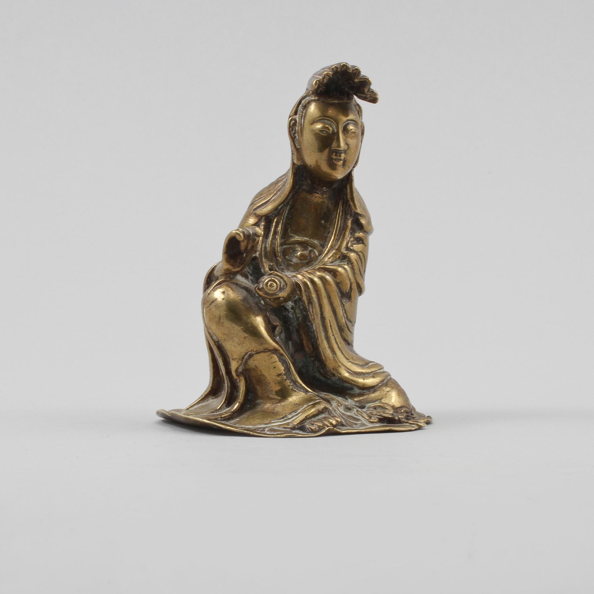 GUANYIN, brons, tidigt 1900-tal.