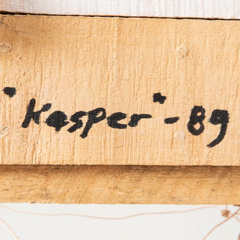 John Kandell, object "Kasper" signed and numbered II/IV 1989.