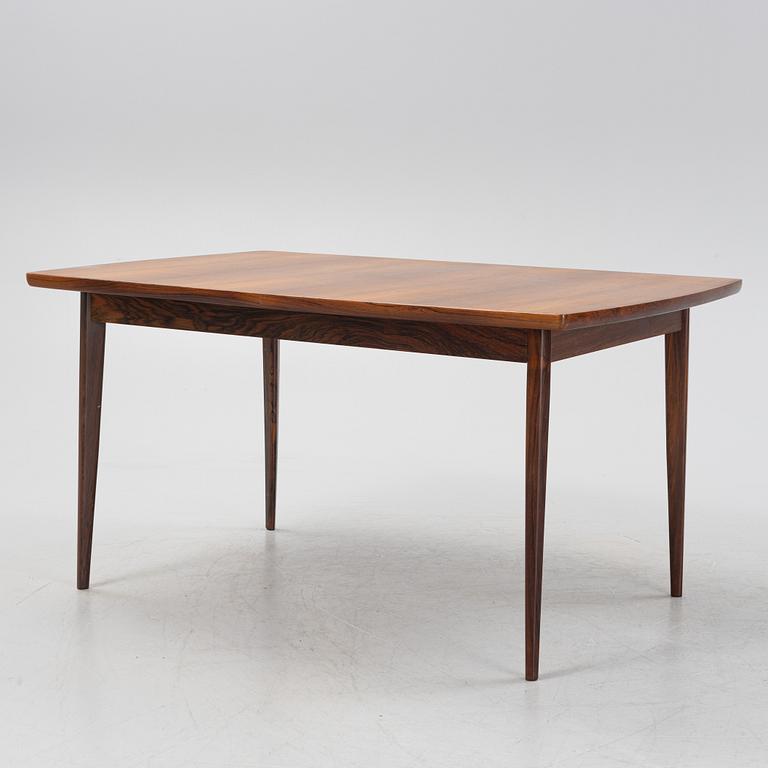 A dining table and four chairs, Bernhard Pedersen & Son, Denmark.