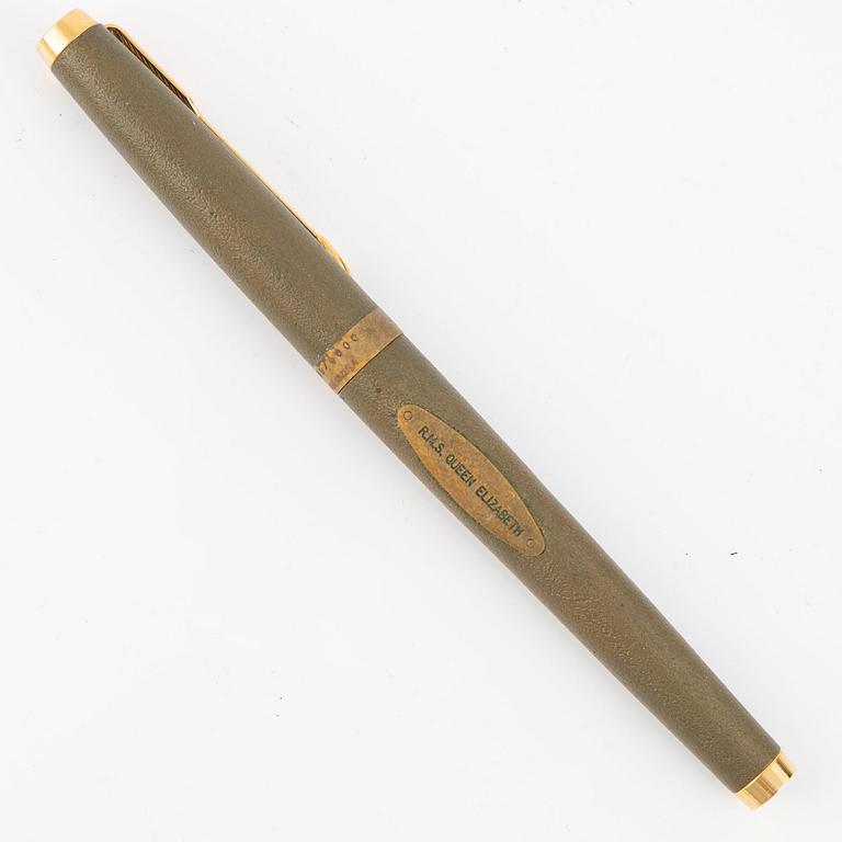 Parker, Pen, RMS Queen Elizabeth, number 2499/5000.
