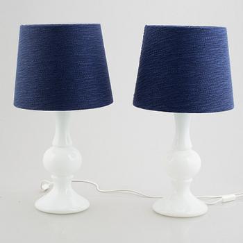 A pair of table lamps, Luxus, Vittsjö.