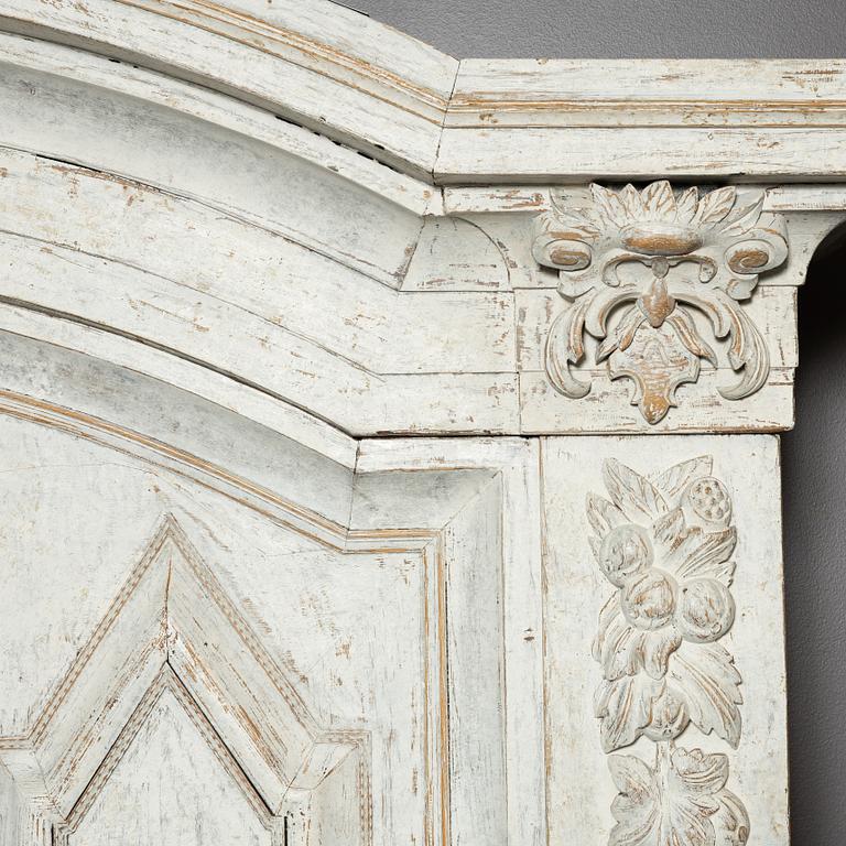 A Baroque cabinet, 18th century.