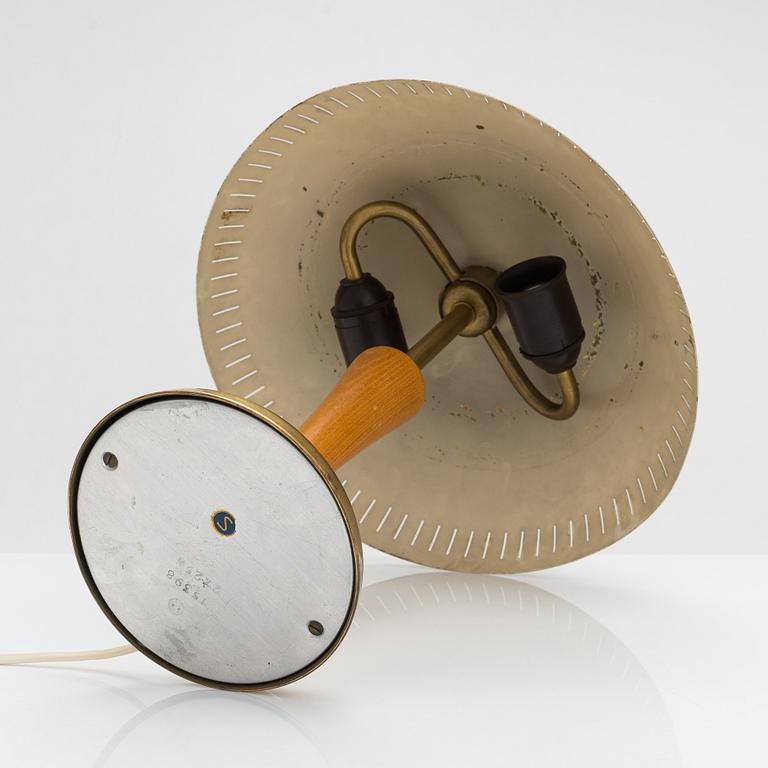 Harald Notini, bordslampa, modell 15398, Arvid Böhlmarks Lampfabrik, 1940-tal.