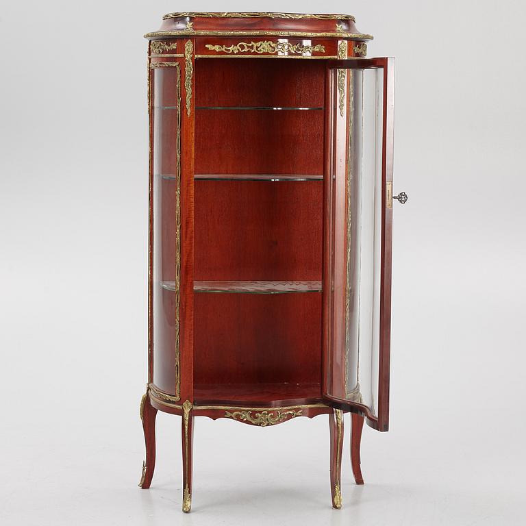Display cabinet, Rococo style, mid-20th century.