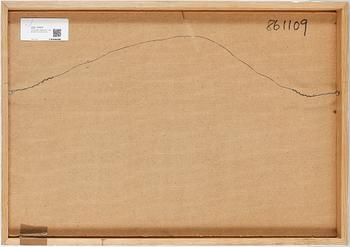 HANS-ERIK ERIKSSON, Olja på pannå, signerad.