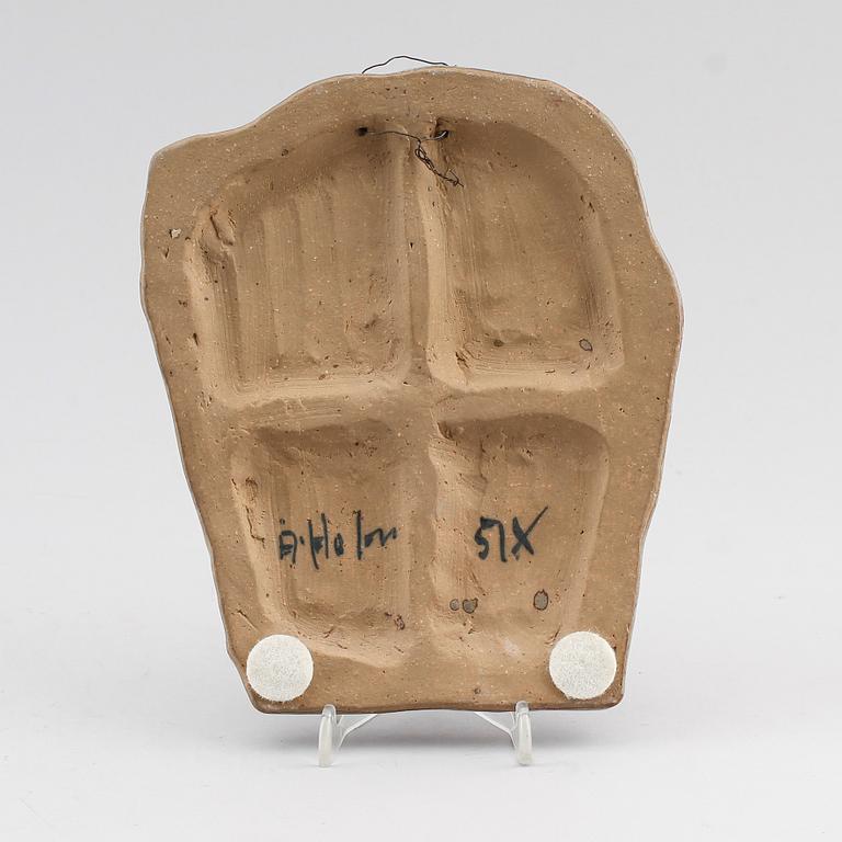 ÅKE HOLM, skulptur, stengods, signerad och numrerad 51X.