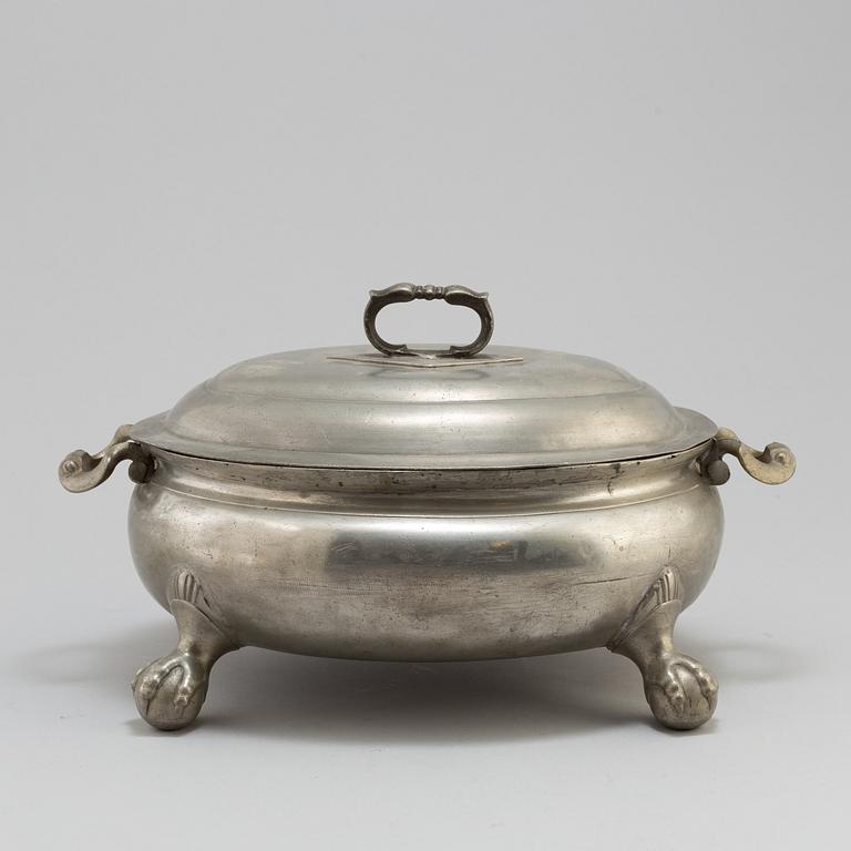 TERRIN MED LOCK, tenn, 1800-tal.