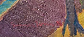 GUNNAR JONN, olja på duk, signerad och daterad -36.