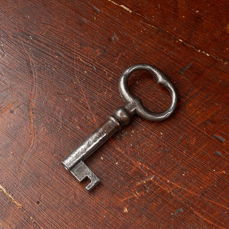 Hörnskåp, allmoge, 1800-tal.