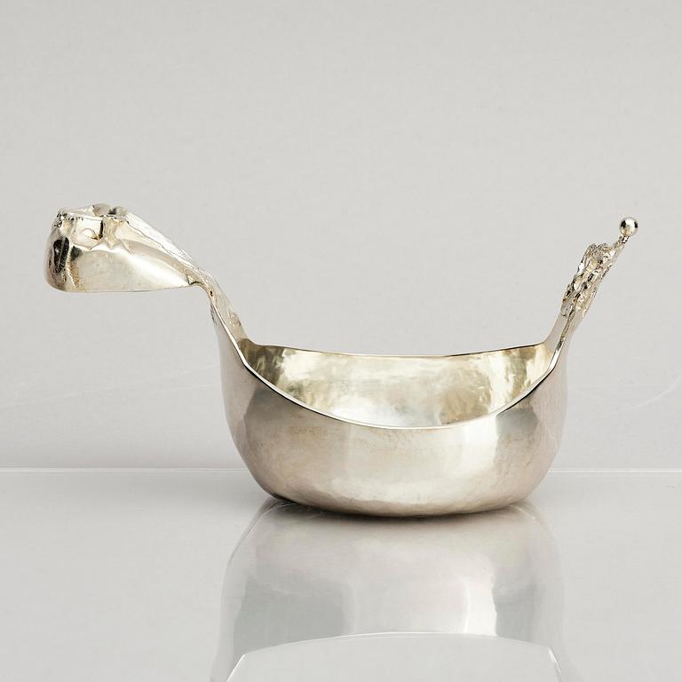 Lars Arby, a sterling silver drinking cup, Gothenburg, Sweden 1979.