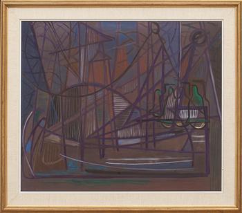 TAGE HEDQVIST, olja på duk, signerad.