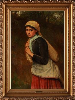 CHARLES SILLEM LIDDERDALE, olja på duk, monogramsignerad.