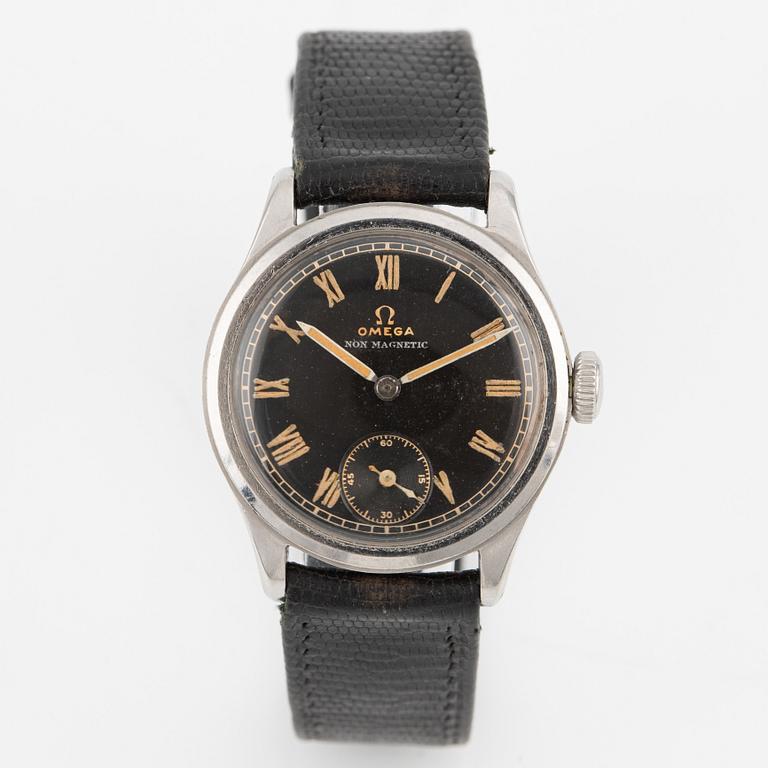 Omega, "Non-Magnetic", wristwatch, 30.5 mm.