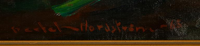 Bertel Bertel-Nordström, oil on canvas, signed and dated -63.