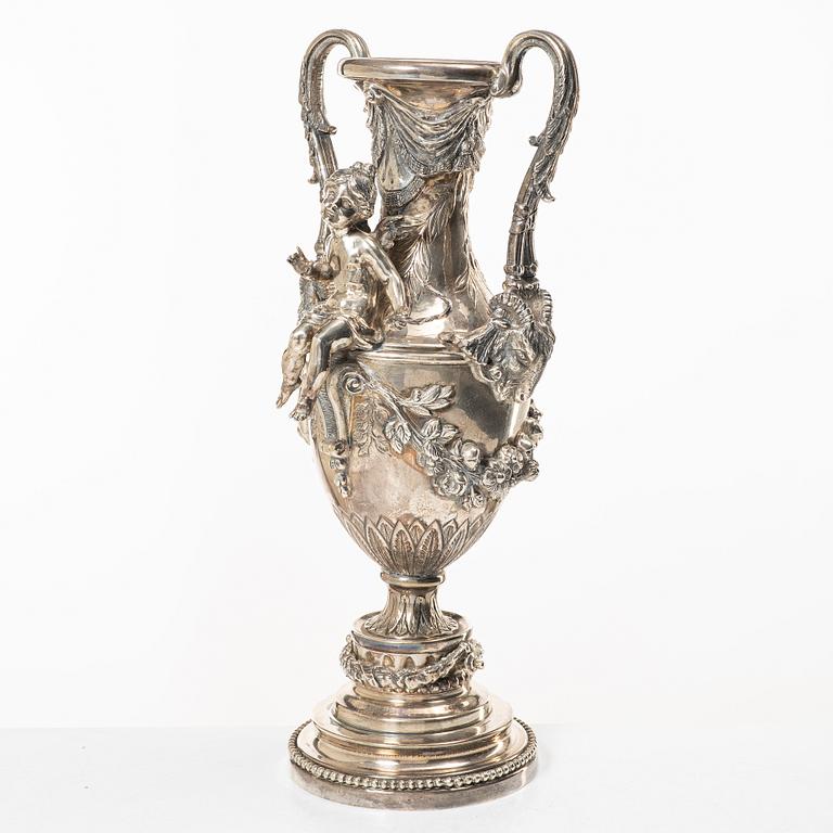 Lale Silverware & Co Ltd, hänkelvas, sterlingsilver, Istanbul, Turkiet, 1900-tal.