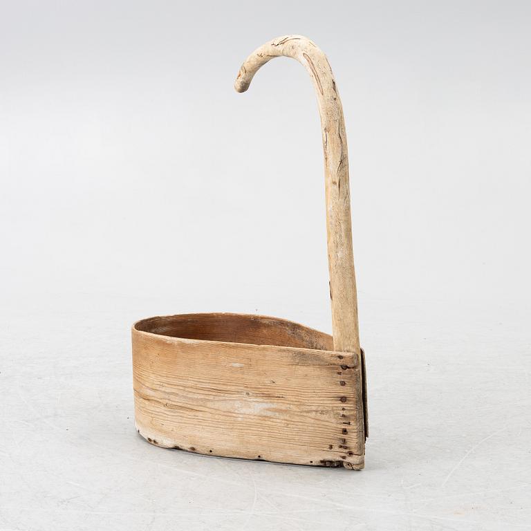 Crate, folk art, Jämtland, 19th century.